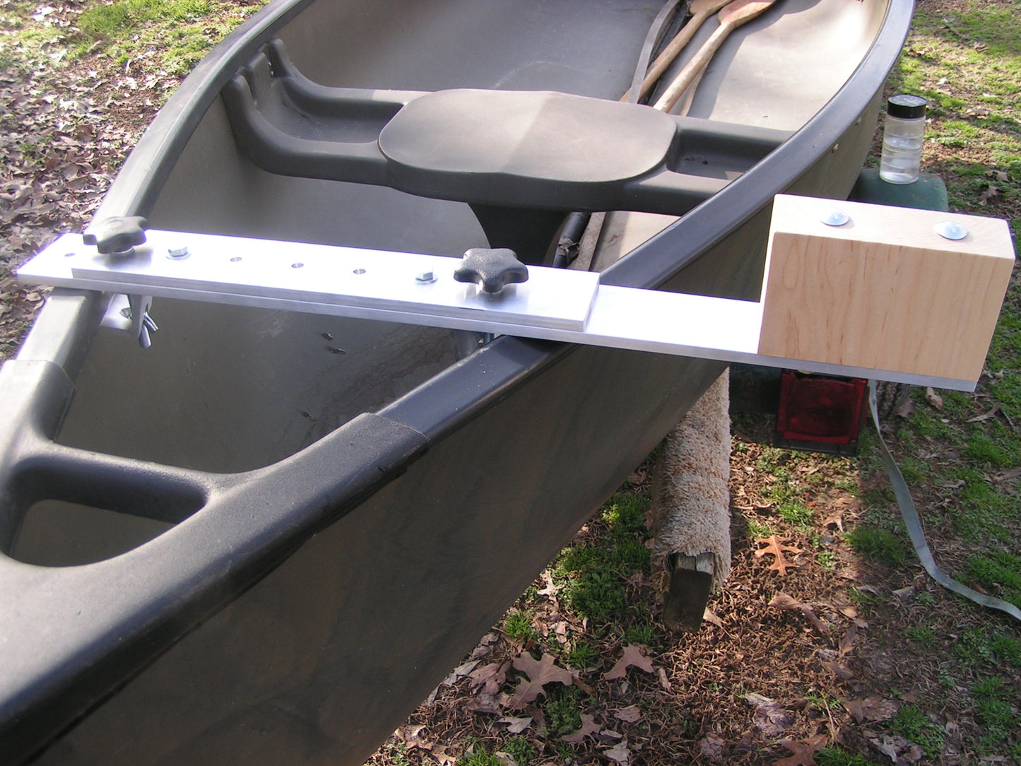 Canoe Motor Mount - Extension Model